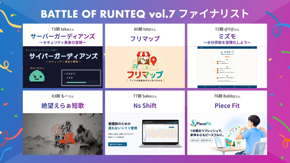 ファイナリスト作品